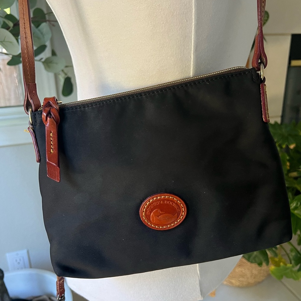 Dooney & Bourke and black Crossbody Bag with Adjustable Strap